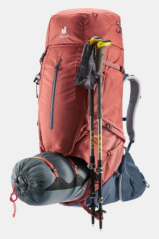 deuter Aircontact X 70+15 SL Backpack Dames red/blue