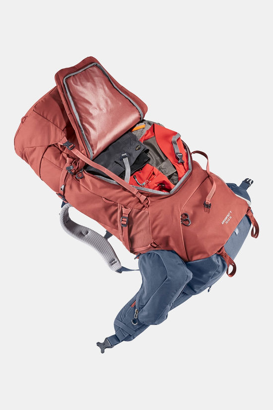 deuter Aircontact X 70+15 SL Backpack Dames red/blue