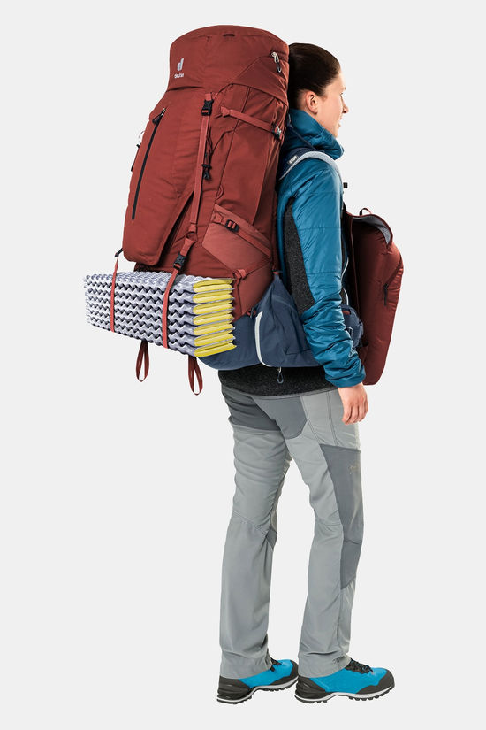 deuter Aircontact X 70+15 SL Backpack Dames red/blue