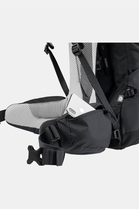 deuter Futura Air Trek 55 + 10 Sl Backpack Dames  black/dark grey