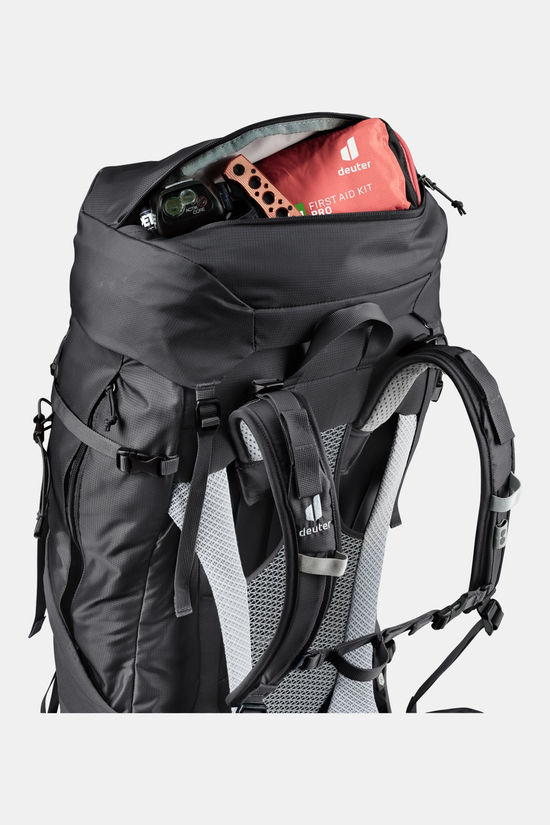 deuter Futura Air Trek 55 + 10 Sl Backpack Dames  black/dark grey