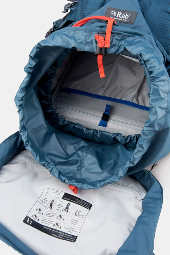 Rab Hyperon 65 ND Backpack Dames dark blue/dark grey