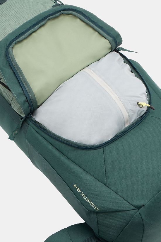Vaude Asymmetric 42+8 Rugzak Olive Green