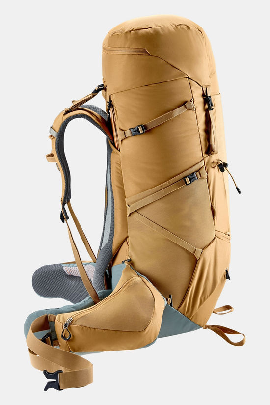 deuter Aircontact Core 60+10 Backpack almond/teal