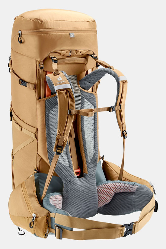 deuter Aircontact Core 60+10 Backpack almond/teal
