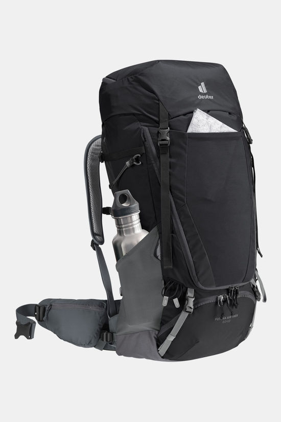 deuter Futura Air Trek 60 + 10 Backpack black/dark grey