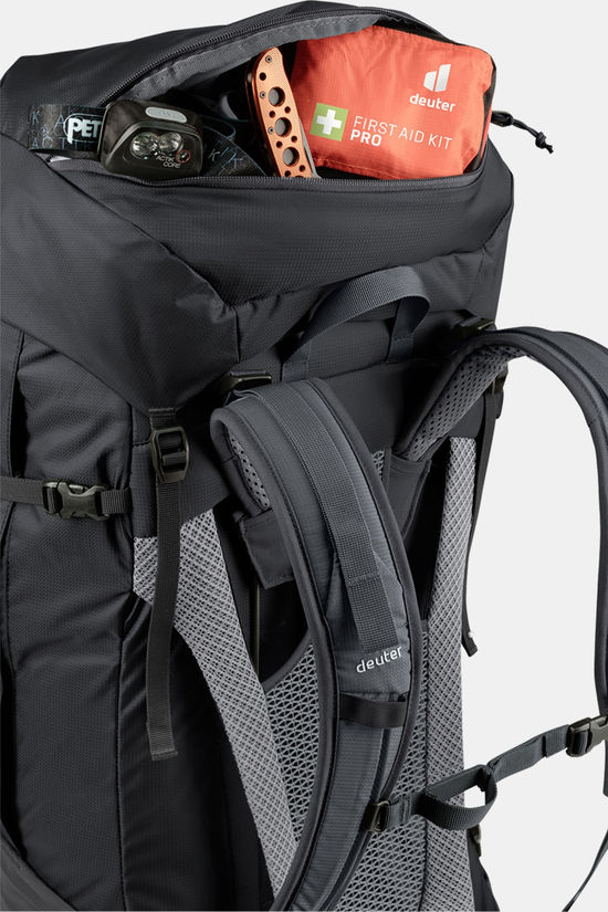deuter Futura Air Trek 60 + 10 Backpack black/dark grey