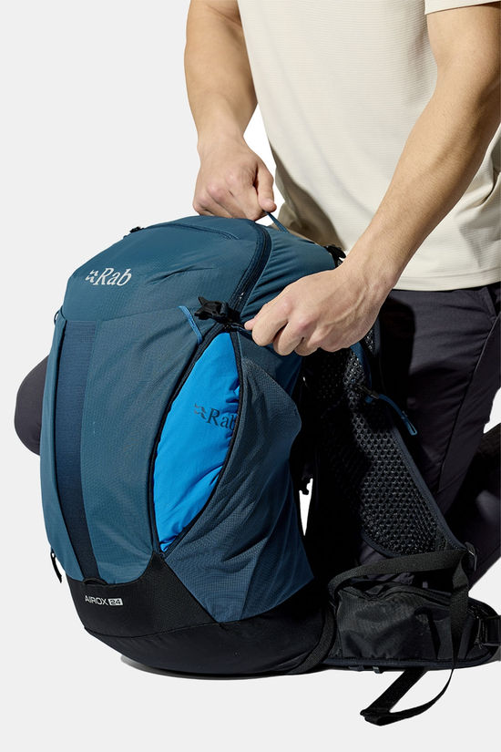 Rab Airox 24 Rugzak mid blue