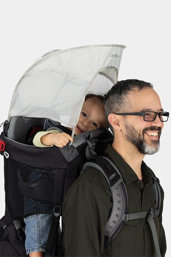 Osprey Poco Child Carrier Kinderdrager Met Regenhoes black