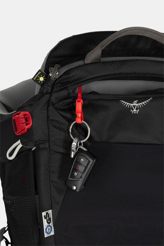 Osprey Poco Child Carrier Kinderdrager Met Regenhoes black