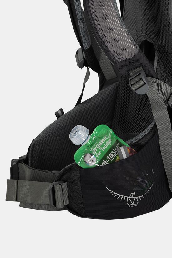 Osprey Poco Child Carrier Kinderdrager Met Regenhoes black