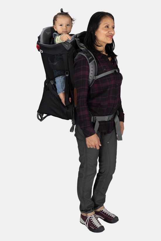 Osprey Poco Child Carrier Kinderdrager Met Regenhoes black