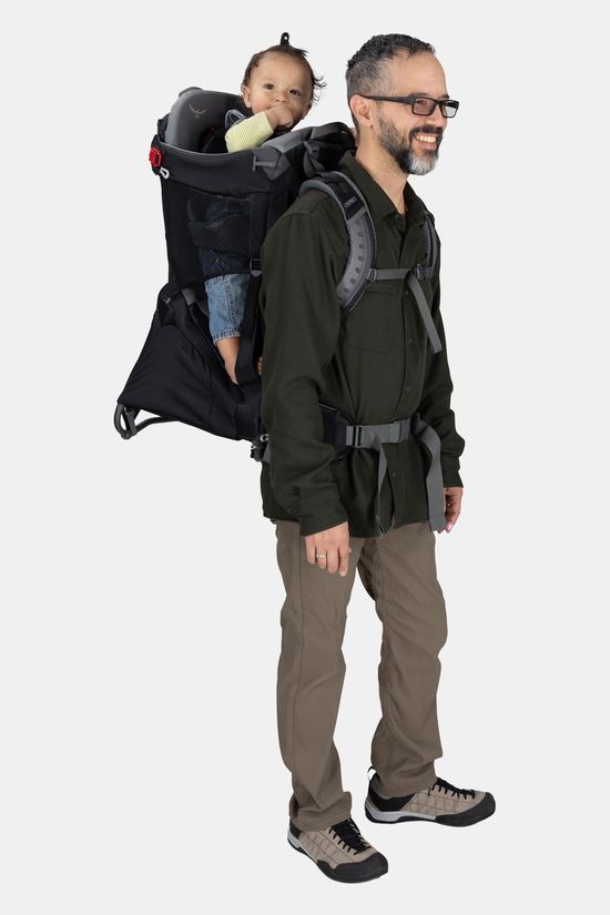 Osprey Poco Child Carrier Kinderdrager Met Regenhoes black