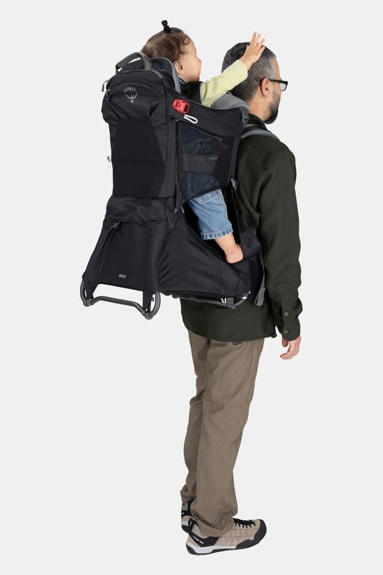Osprey Poco Child Carrier Kinderdrager Met Regenhoes black