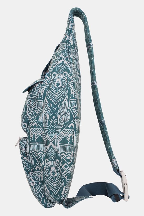 KAVU Rope Sling Schoudertas Petrol/Patterned