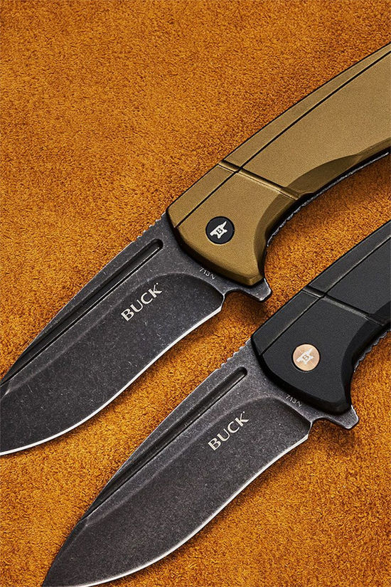 Buck Knives 713 Ruckus Mes green