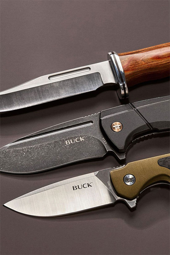 Buck Knives 714 Stinger Mes green