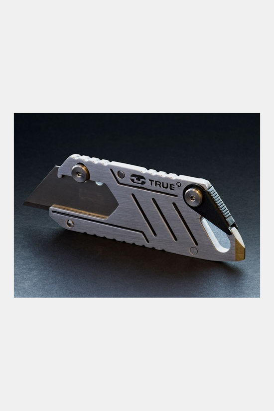 True Utility Utility Box Cutter Clam Multitool silver