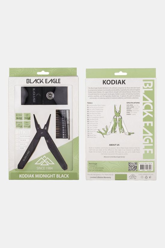 Black Eagle Kodiak Multitool Black