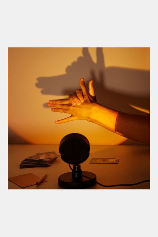 Kikkerland Shadow Play Game black