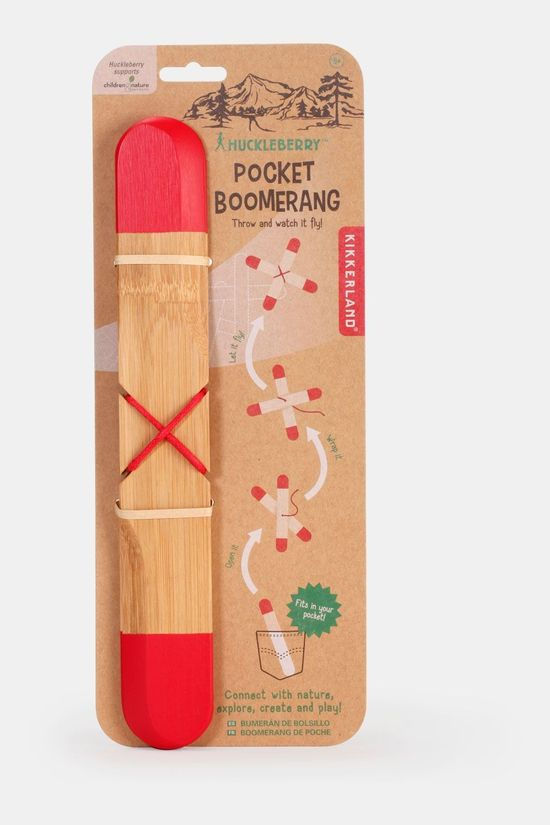 Kikkerland Huckleberry Pocket Boomerang -