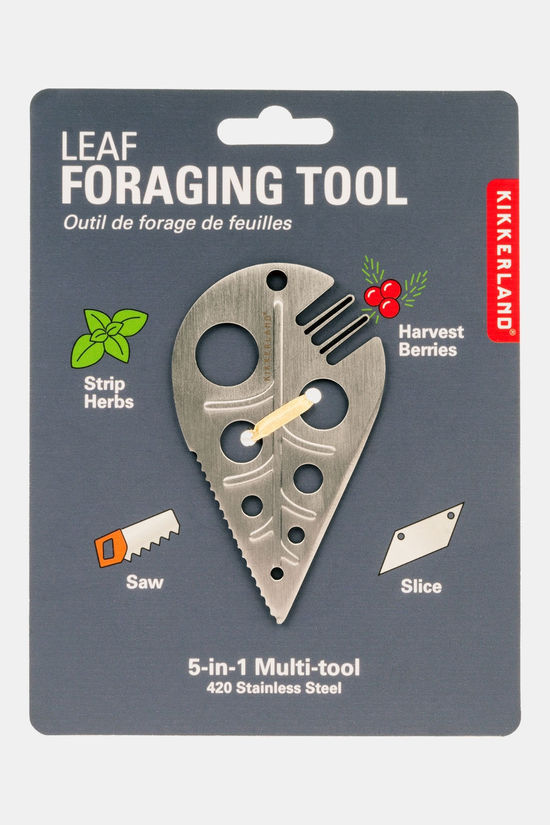 Kikkerland Leaf Foraging Tool silver