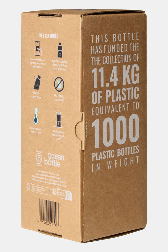 The North Face Water Bottle 0.65L Drinkfles black