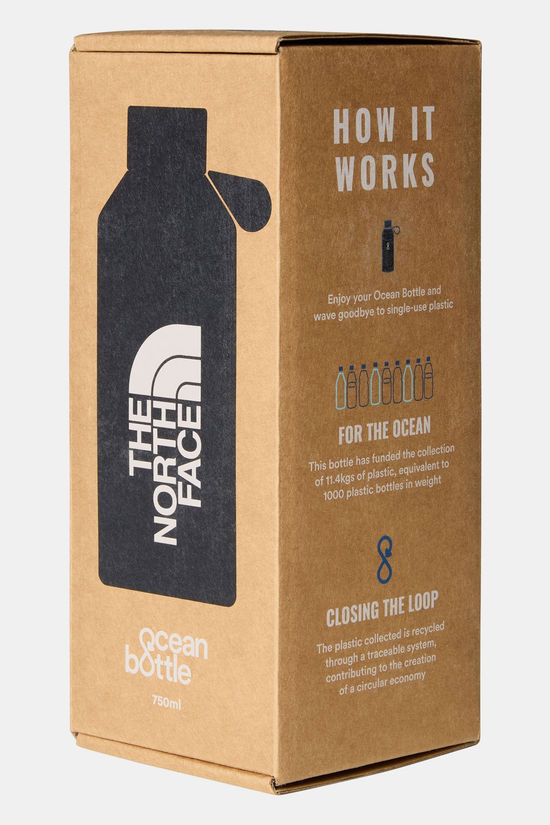 The North Face Water Bottle 0.65L Drinkfles black