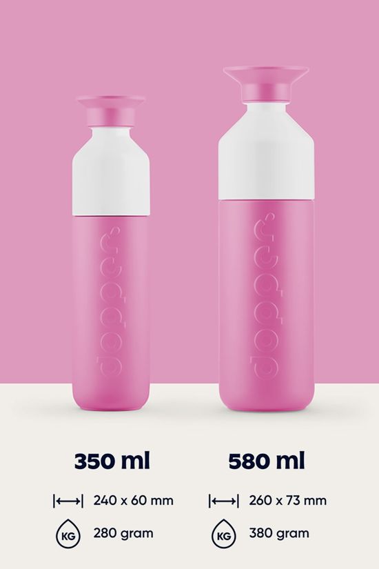 Dopper Dopper Insulated 350 ml Drinkfles mid pink
