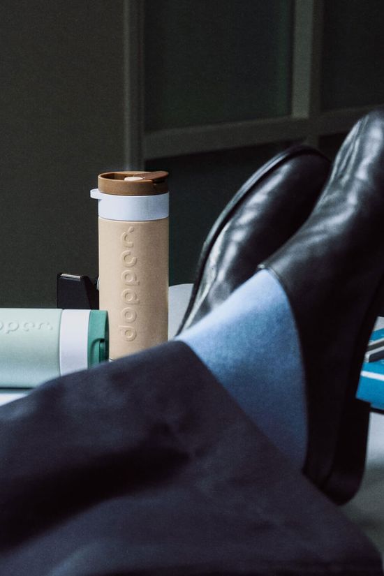 Dopper Travel Mug 400 ml Mok light brown