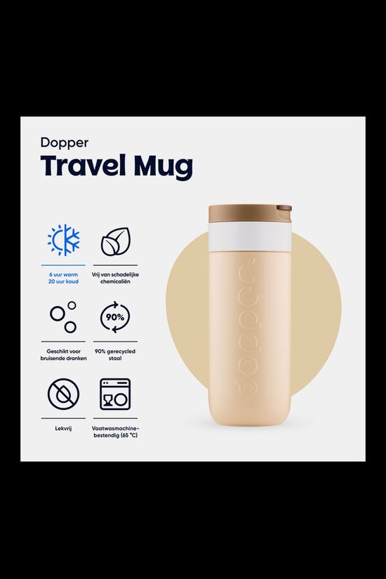 Dopper Travel Mug 400 ml Mok light brown