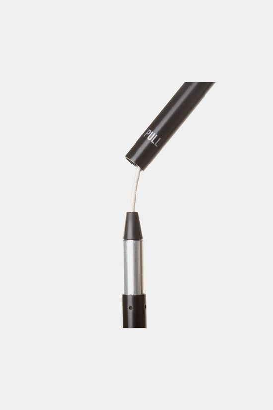 Trekmates Fold Lock Pole Enkele Wandelstok Black