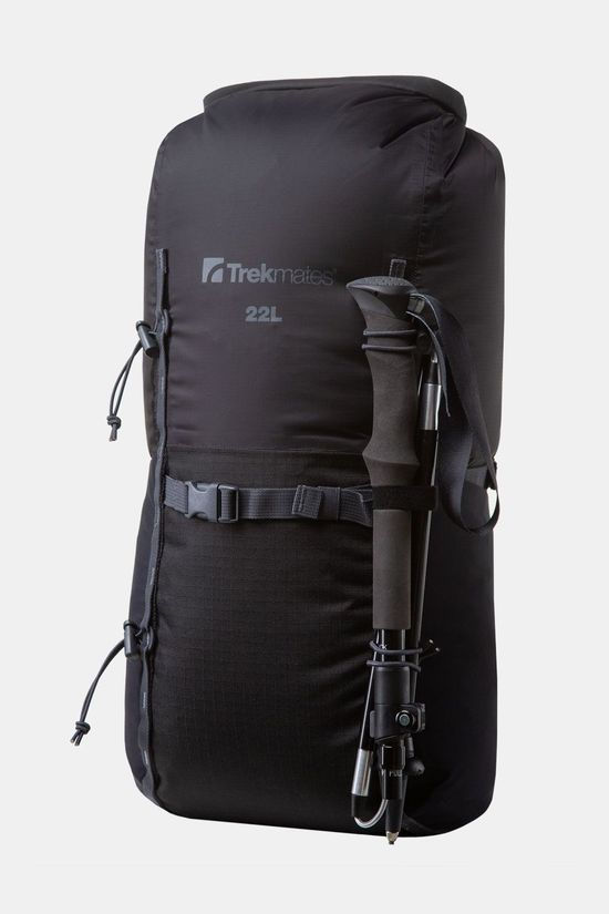 Trekmates Fold Lock Pole Enkele Wandelstok Black