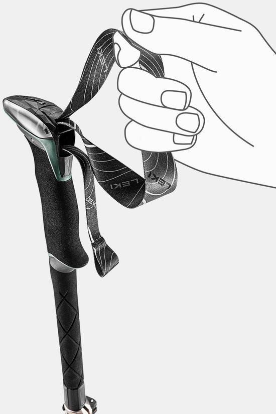 Leki Makalu FX Carbon Wandelstokken black/orange