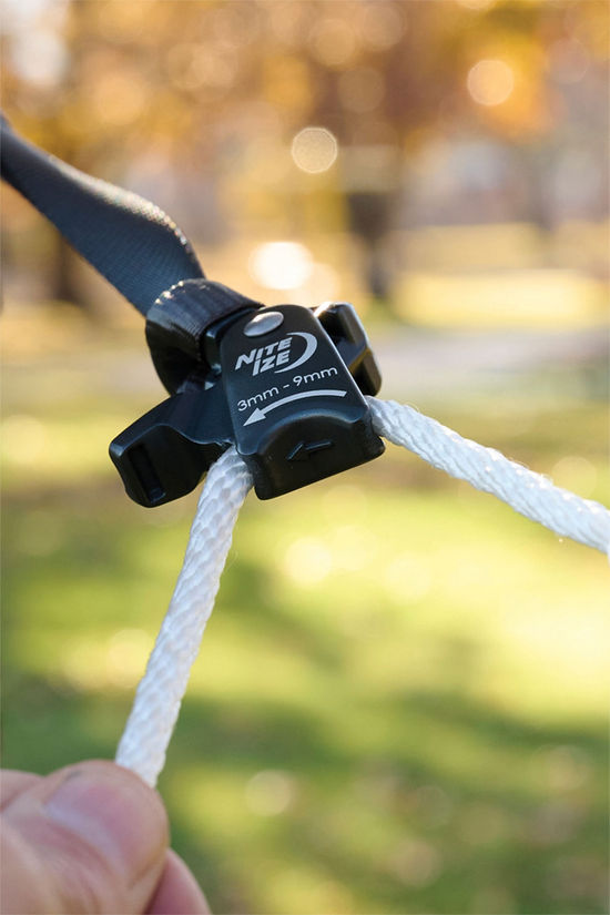 Nite Ize Camjam Ring Koordspanner S Met Band black