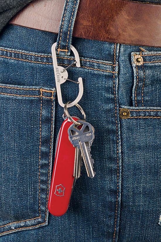 Nite Ize B-Serie Double Carabiner #3 silver