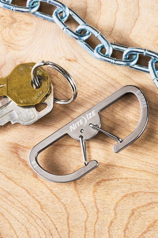 Nite Ize B-Serie Double Carabiner #3 silver