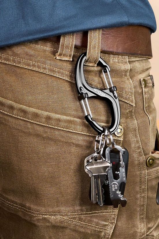Nite Ize S-Biner XT Slidelock Dual Carabiner blue