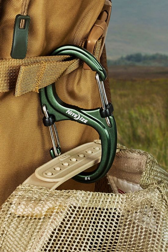 Nite Ize S-Biner XT Slidelock Dual Carabiner blue