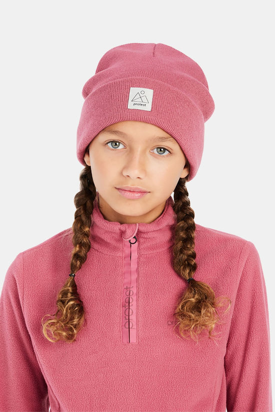 Protest Mutey 1/4 Zip Skipully Junior mid pink/light pink