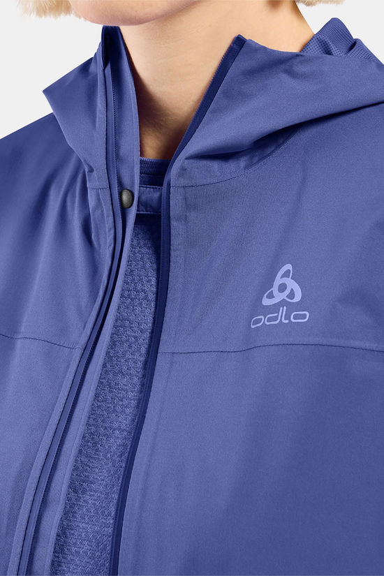 Odlo Zeroweight Waterproof Jas Dames blue