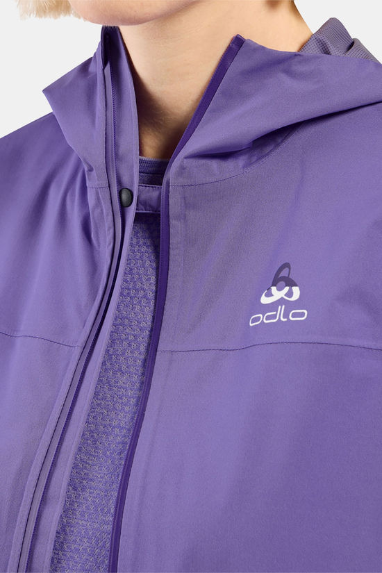 Odlo Zeroweight Waterproof Jas Dames mid purple