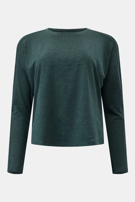 Girlfriend Collective Reset Loose Long Sleeve Tee Dames green