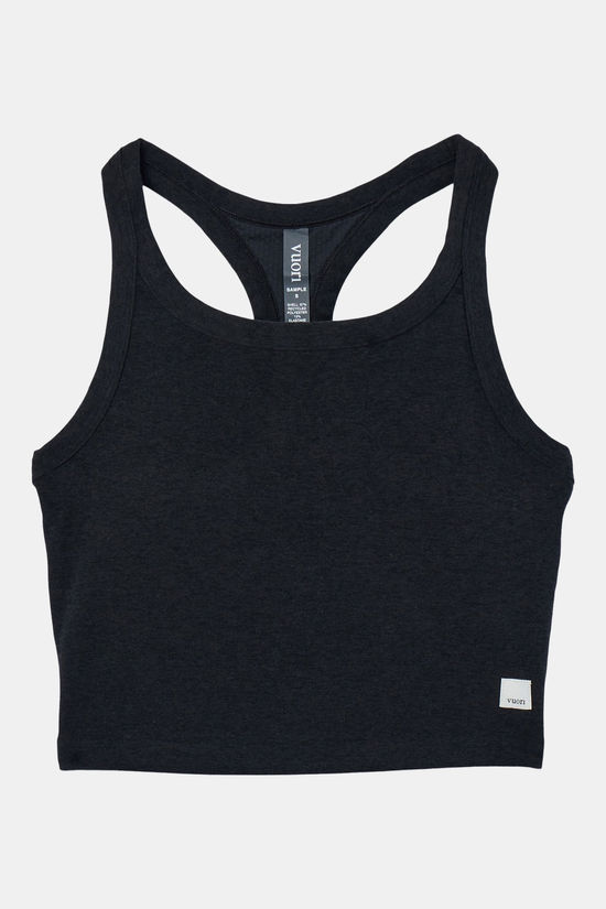 Vuori Elevation Racerback Tank Top Dames dark grey