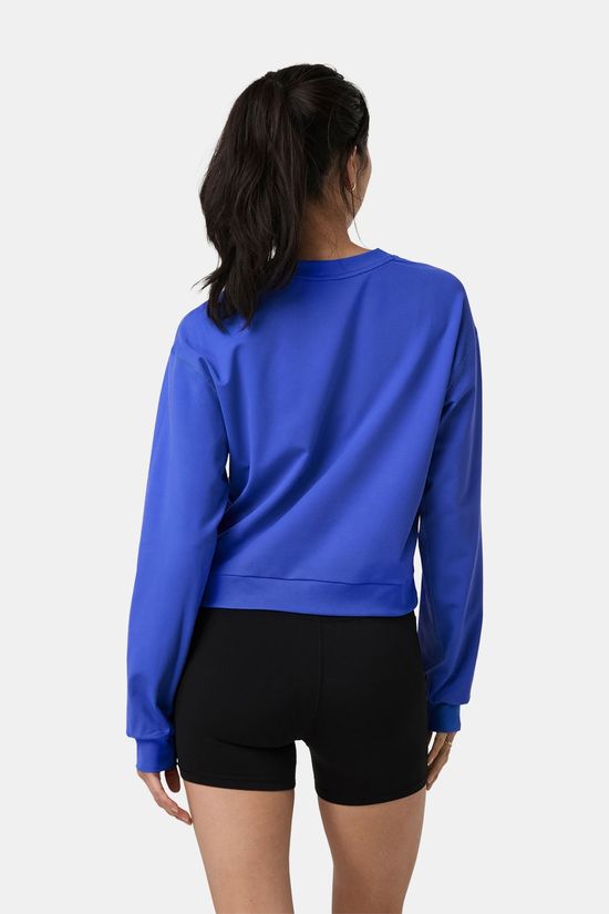Vuori Halo Modern Crew Top Dames royal blue