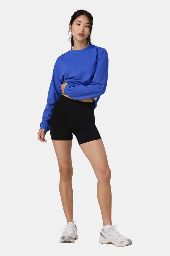 Vuori Halo Modern Crew Top Dames royal blue