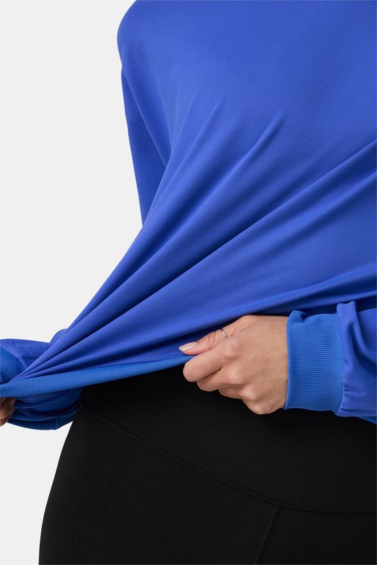 Vuori Halo Modern Crew Top Dames royal blue