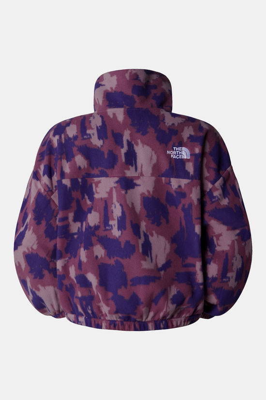 The North Face Mountain Athletics Print Fleecetrui Dames purple