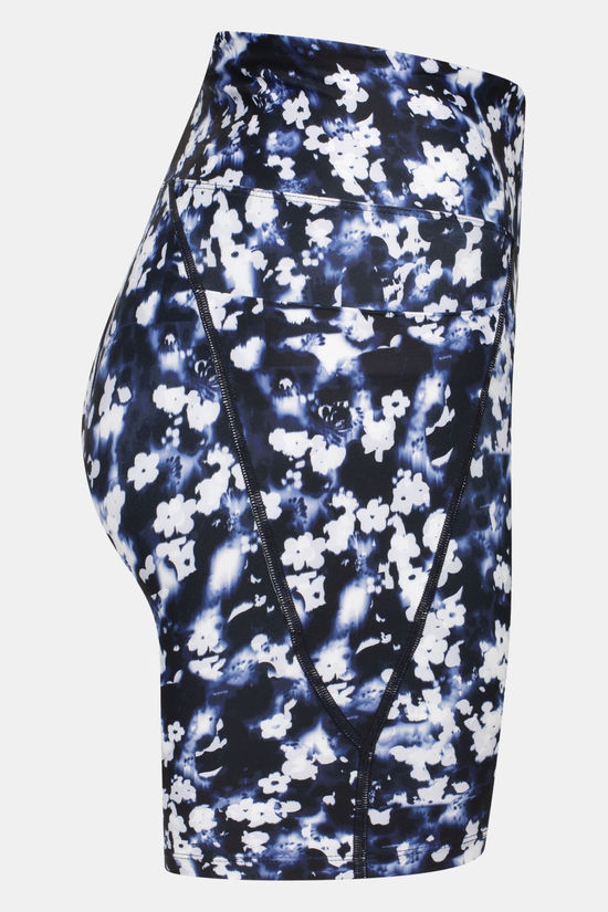 Röhnisch Flattering Printed Bike Tights Dark Blue/Patterned