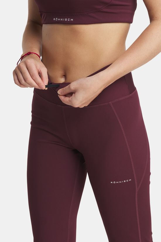 Röhnisch Flattering High Waist Broek Dames Egg Plant